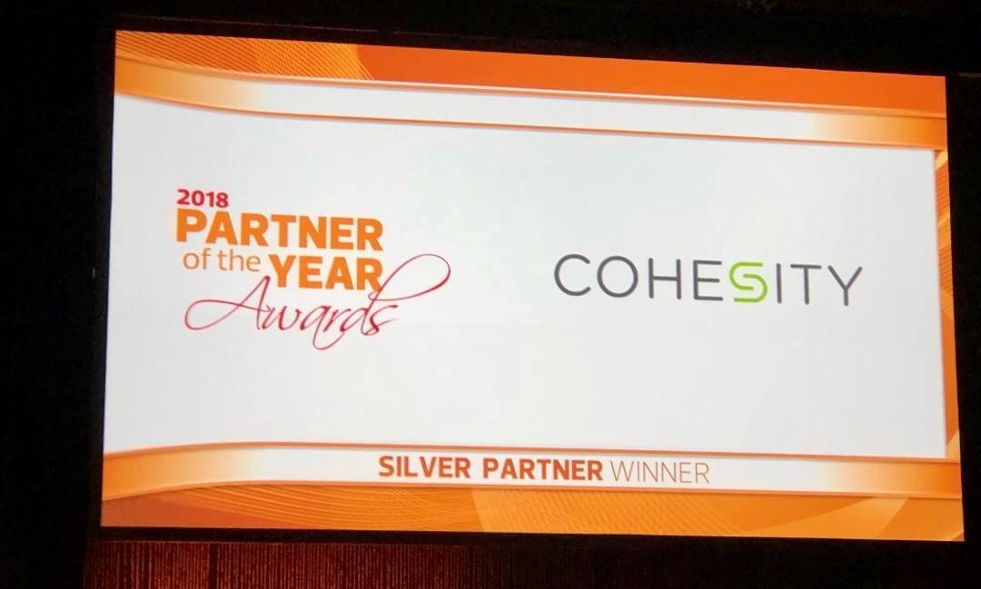Cohesity Recognized as a 2018 CDW Partner of the Year