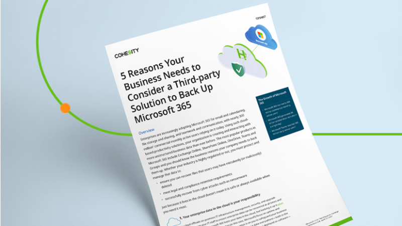 Microsoft 365 Backup And Recovery | Data Protection Solution