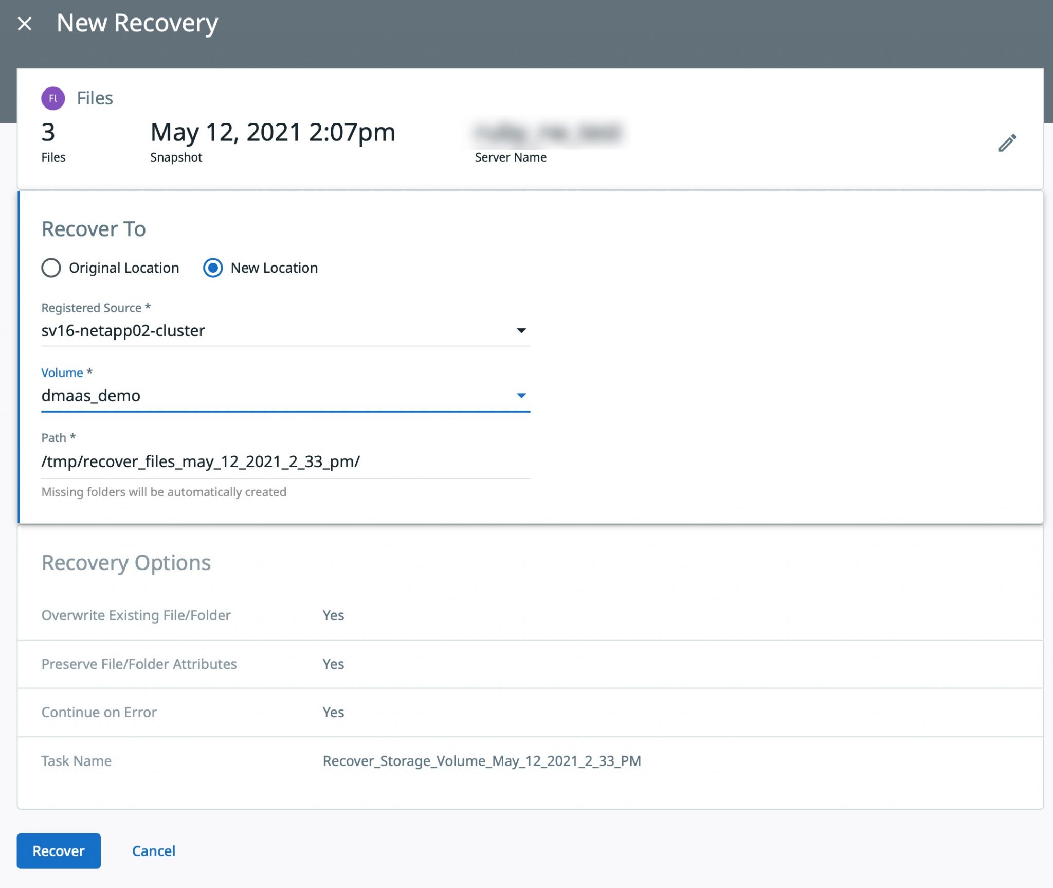 Backup As A Service For NAS Files: 3 Simple Steps | Cohesity