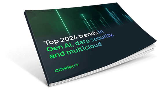 Top 2024 trends in Gen AI, data secuirty, and multicloud ebook