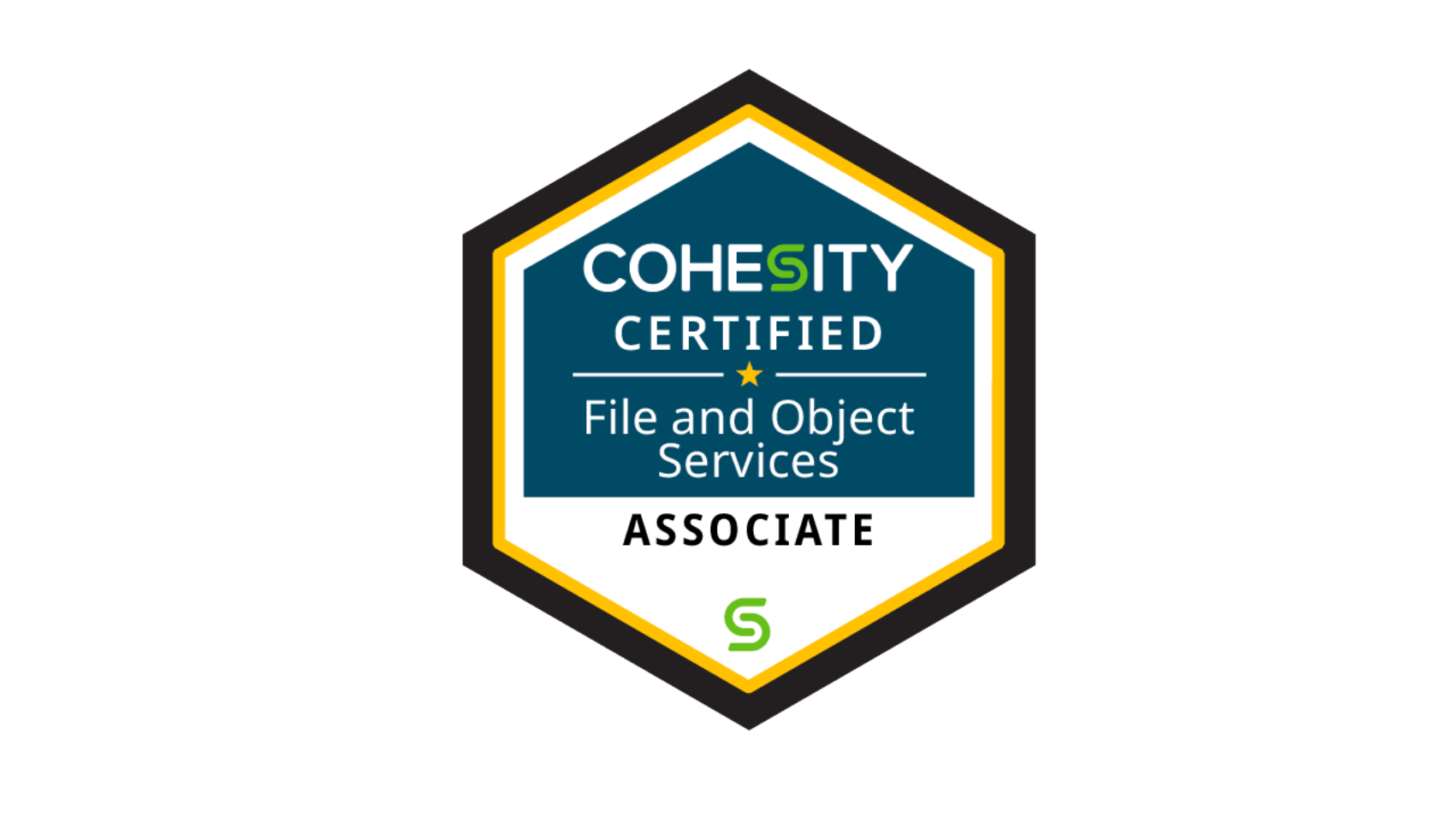 Cohesity Academy - file and object badge hero image