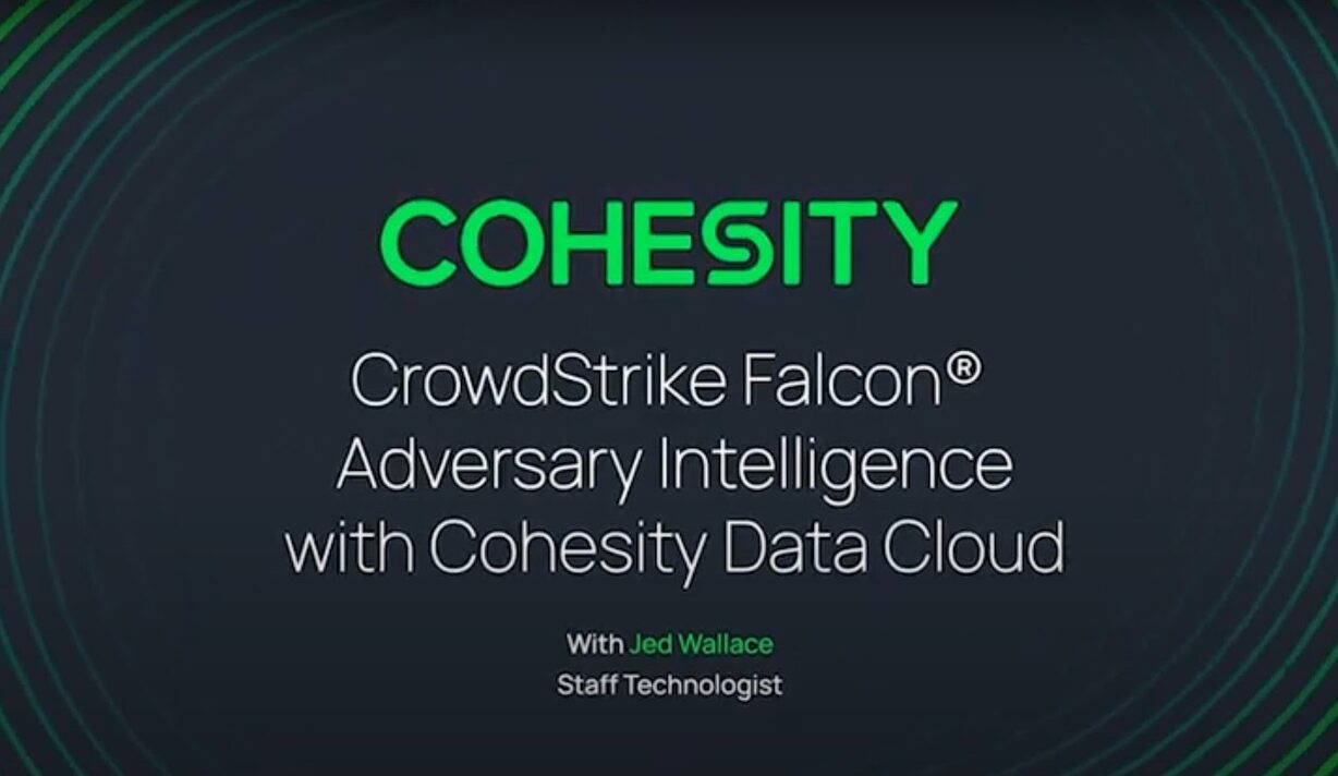 Thumbnail image - CrowdStrike Falcon® Adversary Intelligence with Cohesity Data Cloud