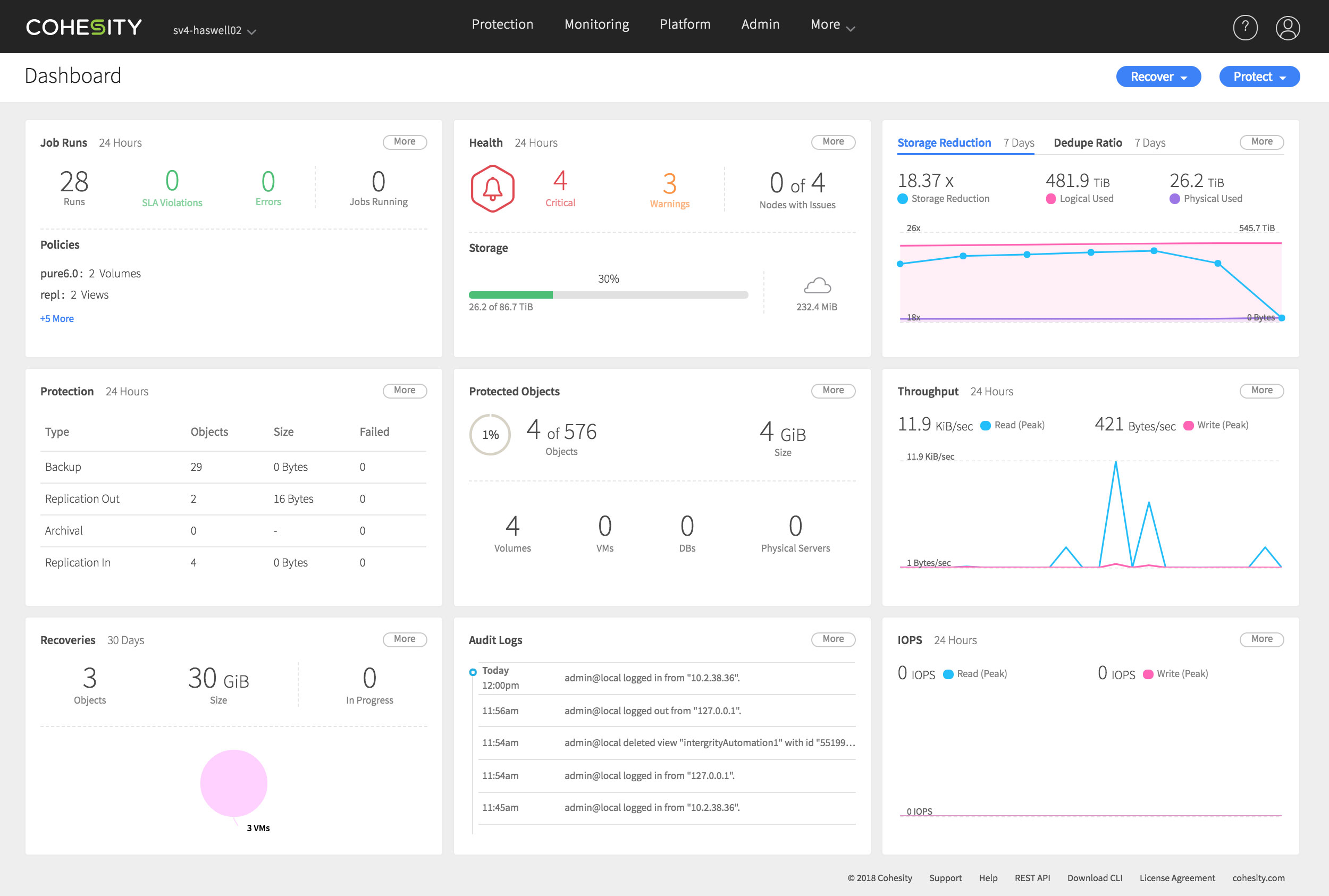 Cohesity DataProtect | Cohesity